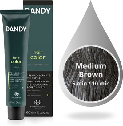 Dandy Hair Color 4 Midden Bruin 60ml