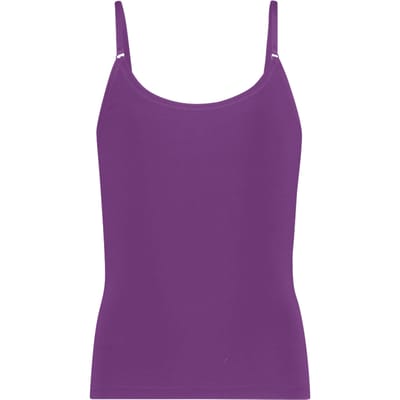 Meisjes 1-pack Singlet Effen