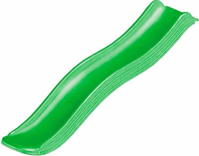 Losse Glijbaan 1,75 meter Appelgroen voor platformhoogte 85 - 90 cm | Aanbouwglijbaan voor o.a. speeltoestel, speelhuisje | Plastic / Kunststof / HDPE