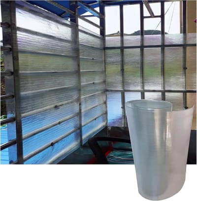 Kunststof Plaat - Polycarbonaat Paneel - Kas Bouwen - Onbreekbaar Sterk - 1.5 mm Dik - Helder