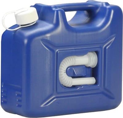 AdBlue-jerrycan, 10L, donkerblauw, ongevuld, HDPE, L350xB165xH310mm HÜNERSDORFF