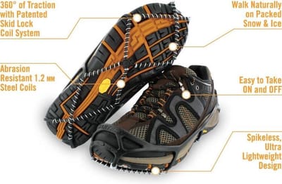 Yaktrax Walker - schoenketting - sneeuwgripzolen - 44-46 L