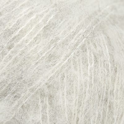 DROPS Brushed Alpaca Silk Uni Colour - 35 parelgrijs - Wol Garen