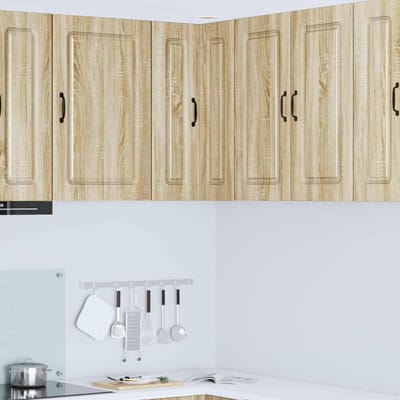 vidaXL - Vaatwasserpaneel - Kalmar - Sonoma - Eik - 57 - x - 57 - x - 80 - cm - Bewerkt - hout