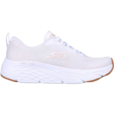 Skechers Dames-trainingsschoenen met maximale demping uit de Elite-serie (Wit/roze goud)