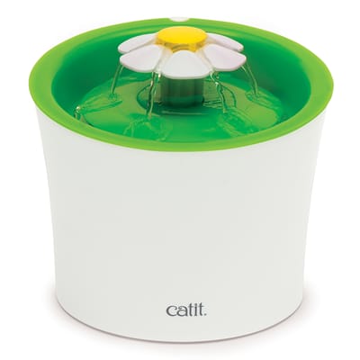 Catit Drinkfontein Kat Bloem - Senses 2.0 Flower - Wit Groen - 3 L