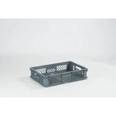 Perfobox Cateringkrat – 24 Liter, 600x400x130 Mm, Grijs