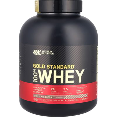 Gold Standard 100% Whey, Chocolade Kokosnoot, 2.27Kg(5lb)