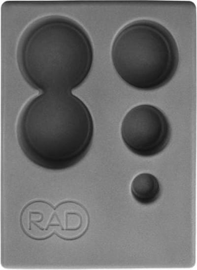 RAD Block - Yogablok met Opslag voor Massageballen - Massagetools - Vrij van BPA, Latex en Plastic
