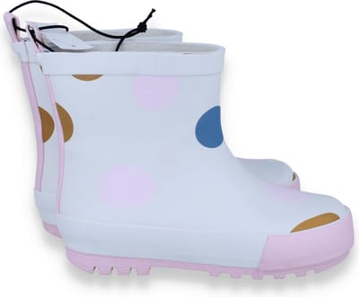 Rubberlaarsje Meisjes | Wit | Maat: 25