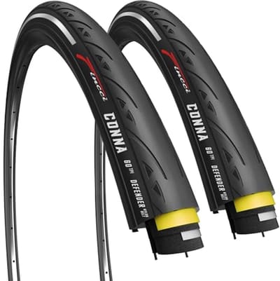 Reflecterende 700 x 25c Opvouwbare Slick Banden voor Race- en Toerfietsen