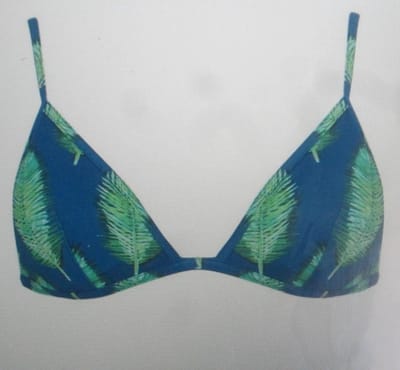 Fabienne Chapot - Bikini top Jane - Palm Bladeren - Maat L