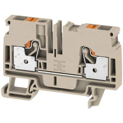 Weidmüller 1992110000 Doorgangsklem 8.1 mm Spanveer Grijs 50 stuk(s)