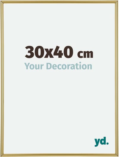 Your Decoration - Fotolijst 30x40 cm - Kunststof - Goud - Annecy