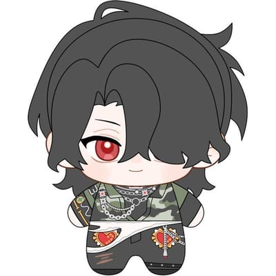 10Cm Ensemble Stars Pluche Pop Cartoon Gedrukt Sakuma Rei Knuffel Speelgoed Fans Vakantie Verjaardagscadeau Hanger Pluche Pop 10cm black