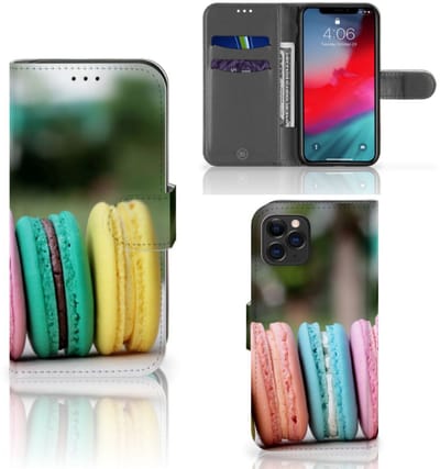 Apple iPhone 11 Pro Book Cover Macarons