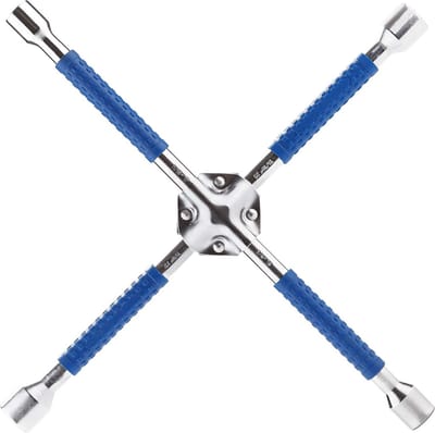 Universele 18 Inch Kruissleutel voor Banden, Heavy Duty Wielmoersleutel
