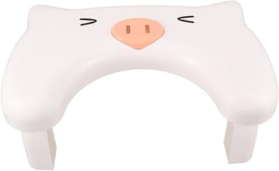 Opvouwbare Toiletkruk - Hurkstoel Badkamer - Verbeterde Stoelgang - Ergonomisch Ontwerp - 42 x 30 x 9 cm - Wit