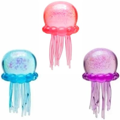 Needoh Kwallen Squishy Speelgoed, Zacht Stressverlichtend Speelgoed, Niet-giftig, Geschikt voor Kinderen en Volwassenen, Schattig Kalmerend Knijp Sensorisch Speelgoed