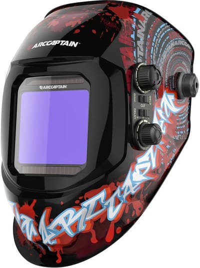 NordHaus Lashelm - Automatisch Verduisterende Lasmasker - Auto Darkening Welding Helmet - 4 Sensoren - True Color 1/1/1/1