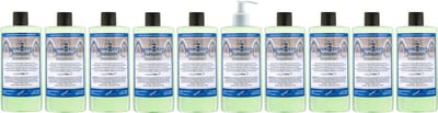 Handzeep Hamam 500 ml - set van 10 stuks - met gratis pomp - Voordeelverpakking