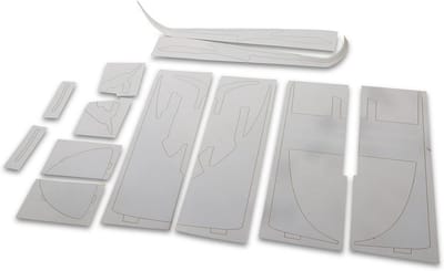 Vliegtuig Decal Set voor E-flite UMX Turbo Timber Evolution - Stickerblad en Trim