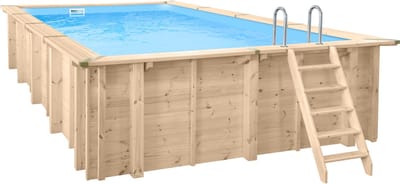 Bali rechthoek 7,90 × 4,00 m Deluxe pakket