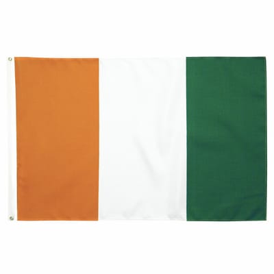 Ivoriaanse vlag - Vlag van Ivoorkust - Les Éléphants - 150/90CM - Polyester - CHPN