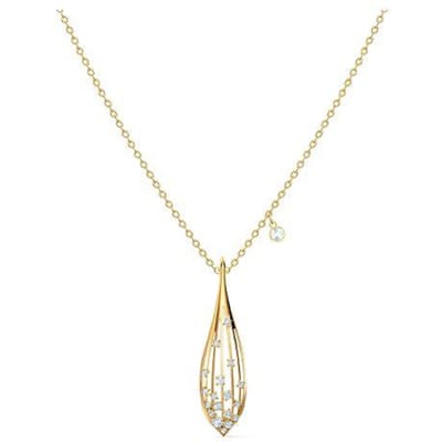 Swarovski Prachtige Olijfgroene Ketting Dameskettingen Goud 5515466 Box (Random Color) white