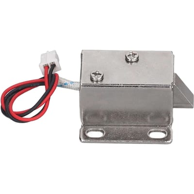 2A DC Micro Elektromagnetisch Slot Kastdeur Lade Elektrische Ontgrendelingsassemblage Veiligheidsslot DC12V