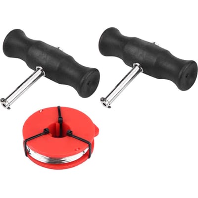 Kit de dépose de pare-brise professionnel pour voiture, 3 pièces, Ensemble d'outils de dépose de verre de pare-brise black