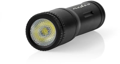 Nedis LED-Zaklamp - Batterij Gevoed - 1.5 V DC - 3 W - 1x AAA/LR03 - Nominale lichtstroom: 100 lm - Lichtbereik: 35 m - Stralingshoek: 10 °