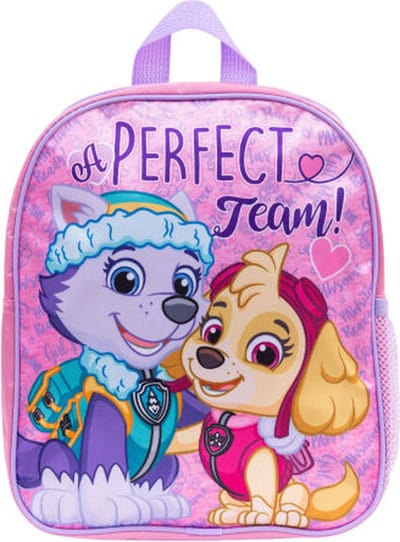 Paw Patrol Skye & Everest Perfect Team Rugzak Rugtas School 3-6 Jaar Roze