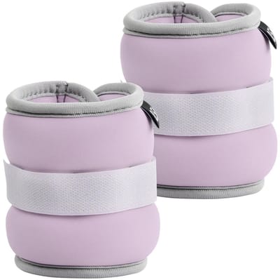 Dailygoods - Enkelgewichten set, 0,25/0,5 kg, 1 paar beengewichten, polsgewichten voor dames en heren, gewichtsmanchetten armgewichten, enkelgewichten riem voor dans, joggen, aerobics, oefening, wandelen, fitness