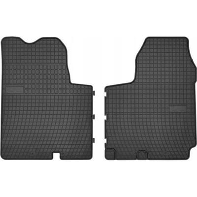 Frogum RENAULT TRAFIC II 2001-2014 - Rubberen automatten - 2-delig - Geurloos - Perfecte pasvorm - Zwart