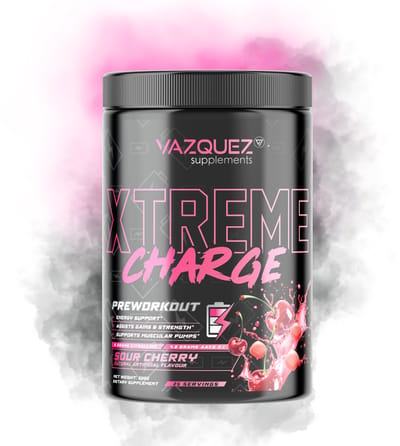 Xtreme Charge - Pre Workout - Green Apple - 20 gram per scoop - 400 gram - Energie - Boost - Uithoudingsvermogen - L Citrulline - Beta Alanine - Xtreme - Extreme - Pre Workout - Voor je workout - Uithoudingsvermogen
