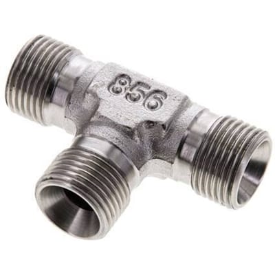 T-Fitting G3/8'' Buitendraad RVS 325bar (4566,25psi)