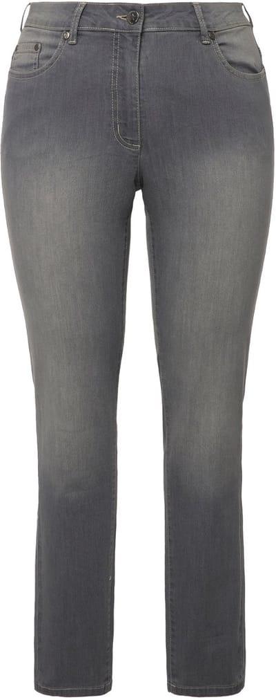 Angel of Style - Dames - Jeans Emma Slim Fit stretchcomfort 5-pocket - Medium grijs - Maat 42