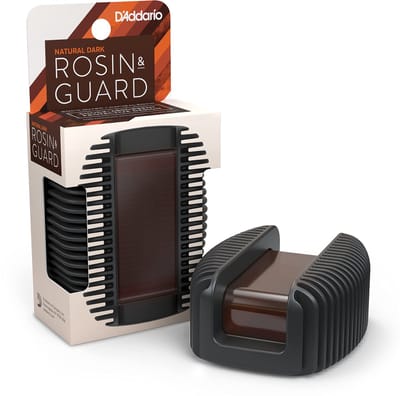 D'Addario Rosin Guard VR300 Natural Rosin Dark hars voor viool / altviool / cello