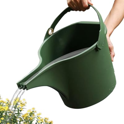 Gieter Planten - Water Emmer - Planten Water Geven - Ergonomische Grip - 8 Liter - Groen