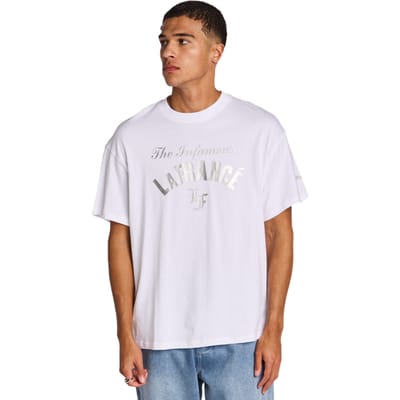 Puma La France T-shirts Heren - Wit - Maat S - Katoen Jersey