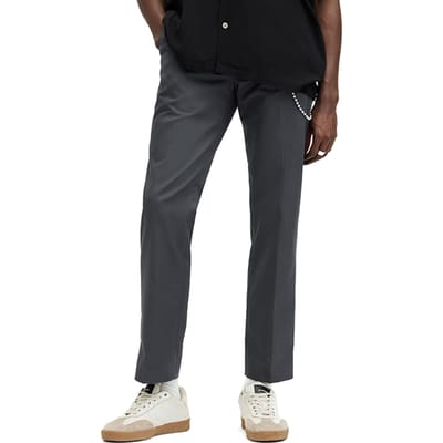 AllSaints Brite Trouser Slate Grey Maat: W38 | Tailored Broeken Outlet | Heren | Grijs