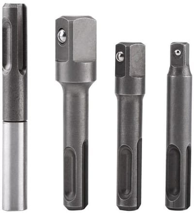 Allecto - 4-delige Sds Plus Hex Schroevendraaier Set - Ideaal voor