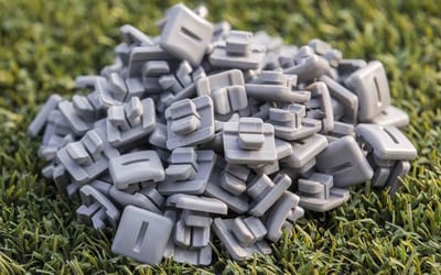 Taktisport Nethaak  - Voetbaltrainer - Dubbele nethaak - 10 stuks - Voetbal trainingsmateriaal