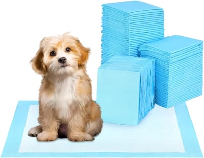 100 Stuks Puppy Training Pads 45x33cm, Zeer Absorberende Matten voor Honden en Kleine Huisdieren