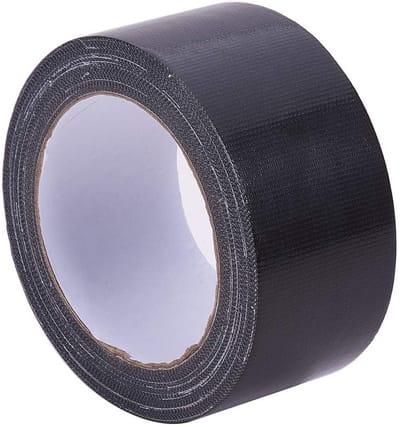 Dailygoody - Boekbinderband - Zwart - Veilig en zuurvrij - Doek stofreparatie - Geschikt voor boeken en knutselprojecten