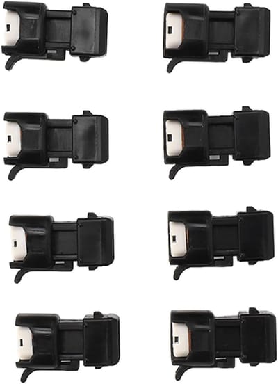 Adapter voor brandstofinjectoren: 8-delige set voor LS1, EV1, EV6 en EV14, ideaal voor motorupgrade en tuning