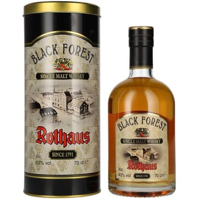 Black Forest Rothaus Single Malt Whisky Edition No. 15 43% Vol. 0,7l in Tinbox