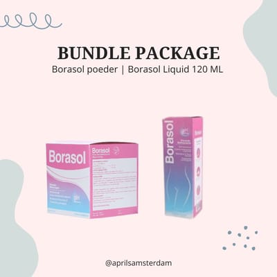 Bundel: Borasol poeder & Borasol liquid 120ML