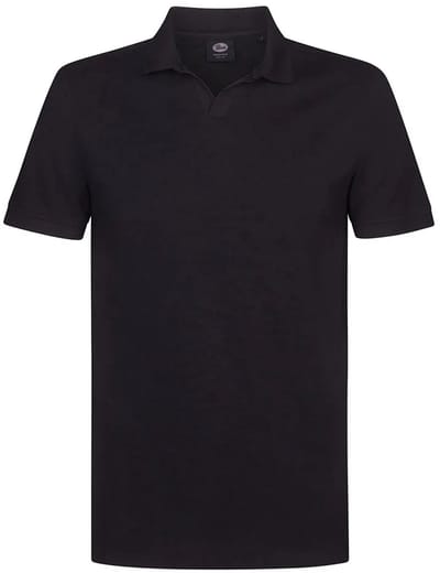Petrol Industries M-1060-pol910 Korte Mouw Poloshirt Zwart S Man